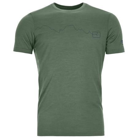 Camiseta funcional de hombre Ortovox 120 Tec Mountain T-Shirt M verde GreenForest
