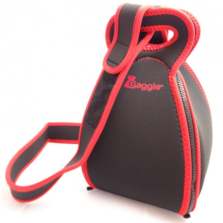 Bolsa térmica Baggie Baggie Set s popruhem negro/rojo Bloodkred