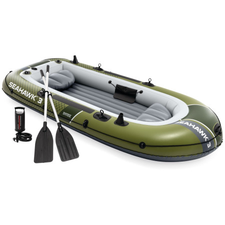 Lancha neumática Intex Seahawk™ 3 Boat verde green