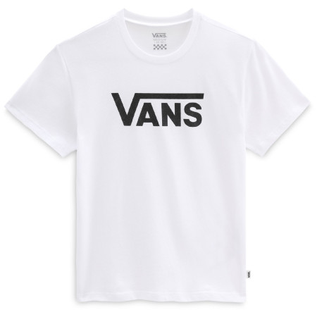 Camiseta para niños Vans Flying V Crew Girls blanco Flying V White