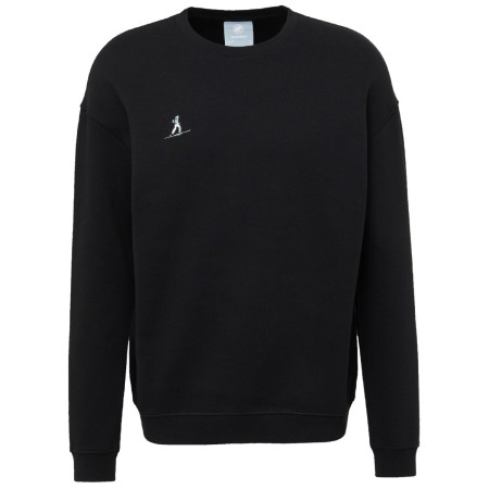 Sudadera de hombre Mammut Mammut Base ML Crew Neck Men Ski Tour negro black
