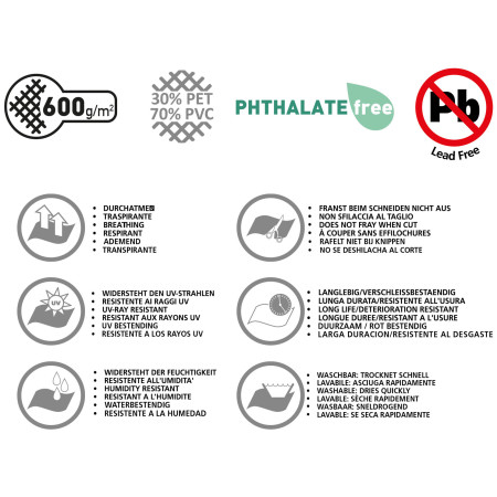 Alfombra Brunner Kinetic 600 - 300x500 cm