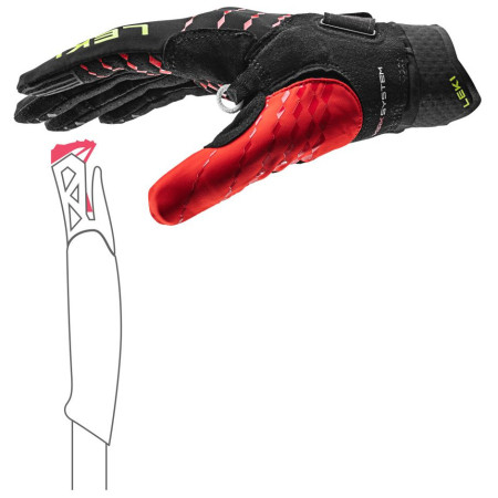 Guantes de invierno Leki Ultra Trail Breeze Shark