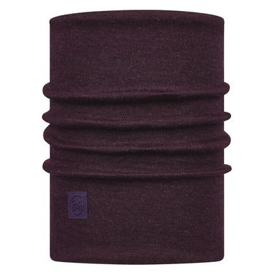 Cuello multiuso Buff HW Merino Wool burdeos SolidDeepPurple