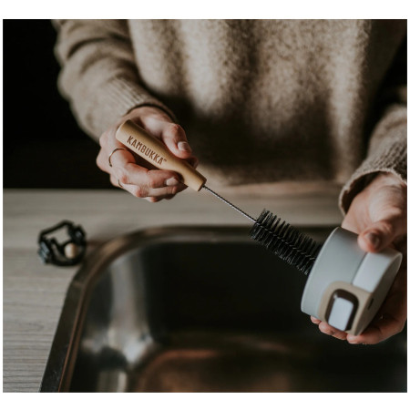 Cepillo para botellas Kambukka Set de 2 cepillos para limpiar botellas