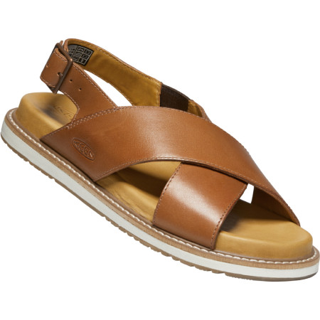 Sandalias de mujer Keen Lana Cross Strap marrón TortoiseShell/SilverBirch