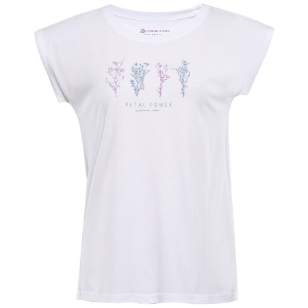 Camiseta de mujer Alpine Pro Omba 2 blanco white