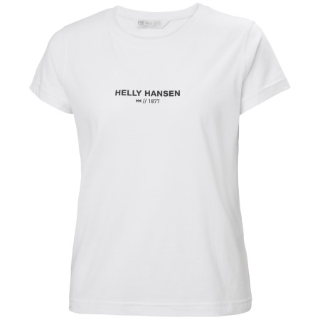 Camiseta de mujer Helly Hansen W Rwb Graphic T-Shirt blanco 001 White