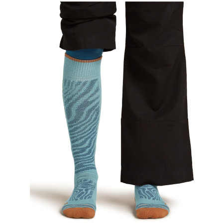 Calcetines de mujer Icebreaker Women Merino Blend Ski+ Medium OTC Mountain Contour