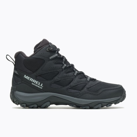Botas de invierno para hombre Merrell West Rim Sport Thermo Mid Wp negro black
