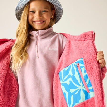 Abrigo impermeable Regatta Junior Waterproof Changing Robe SBluFlPiLem