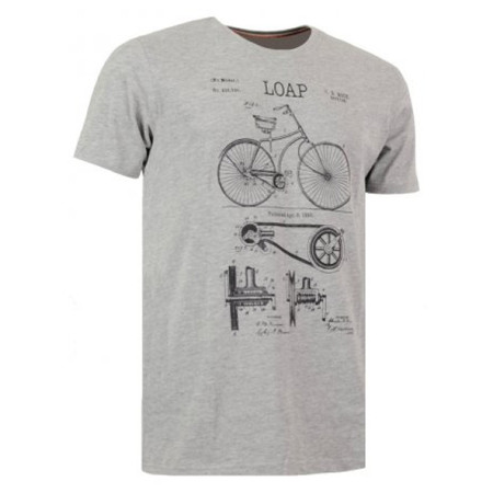 Camiseta de hombre Loap Angel gris oscuro Darkgrey