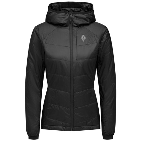 Chaqueta de mujer Black Diamond W Solution 2.0 Hoody negro Black