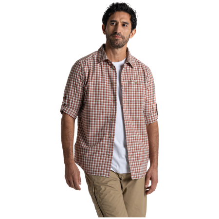 Camisa Craghoppers NosiLife Nuoro Check Long Sleeved Shirt