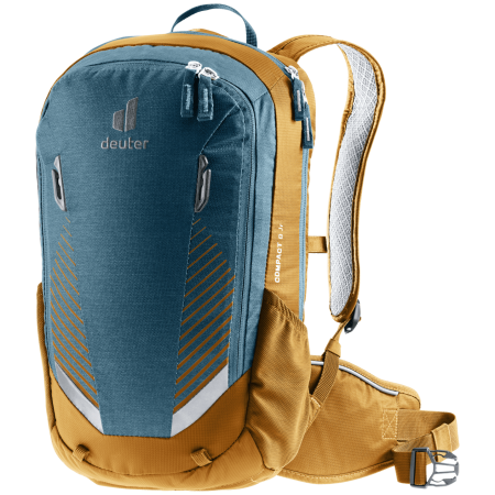 Mochila para jóvenes Deuter Compact JR azul/naranja atlantic-cinnamon