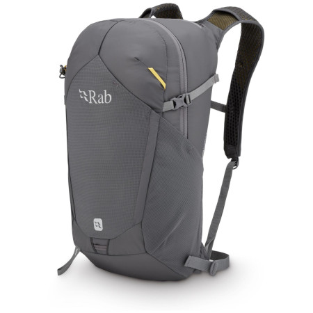 Mochila Rab Tygen 22 gris/amarillo graphene/GRH