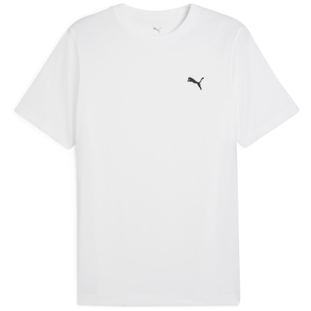 Camiseta de hombre Puma ESS Small Logo Tee blanco PUMA White