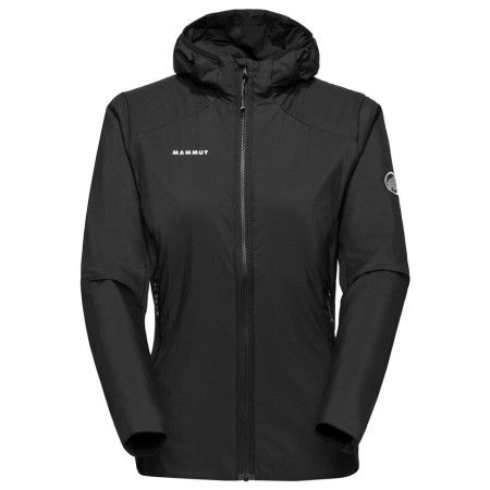 Chaqueta de mujer Mammut Rime Light IN Hybrid Hooded Jacket Women negro black 0001