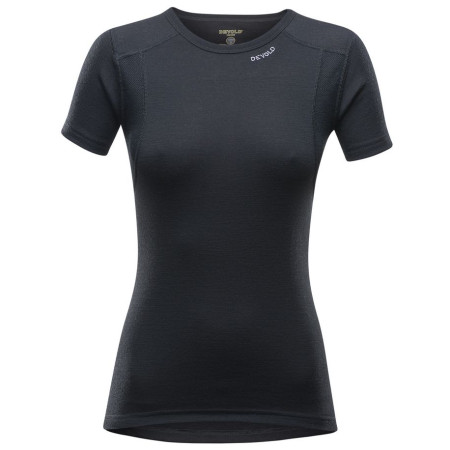 Camiseta de mujer Devold Hiking Woman T-shirt negro Black