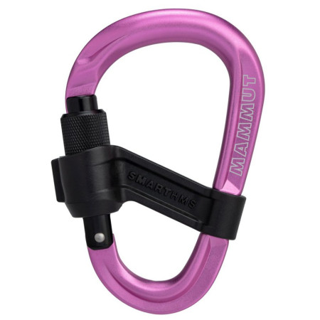 Mosquetón Mammut Smart HMS 2.0 Screwgate Carabiner rosa 15274 - Screw Gate, pink