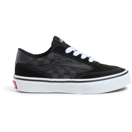 Calzado para niños Vans Brooklyn Ls negro/gris Checkerboard Black/Asphalt