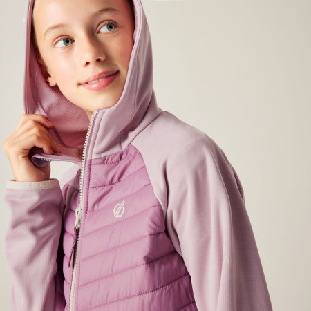 Chaqueta para niños Dare 2b Kids Switch Out Hybrid Mauve /Orchd