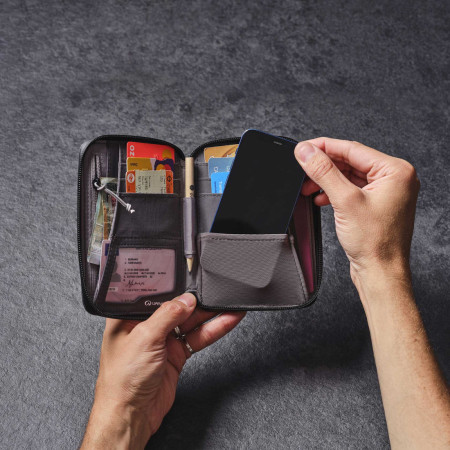 Funda para documentos LifeVenture Rfid Mini Travel Wallet