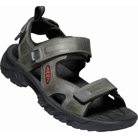 Sandalias de hombre Keen Targhee III Open Toe gris/negro grey/black