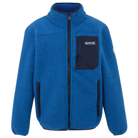 Sudadera para niños Regatta Junior Frankie Warm Fleece azul Snorkel Blue
