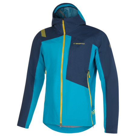 Chaqueta de hombre La Sportiva Crizzle EVO Shell Jkt M azul/ azul claro Crystal/Night Blue