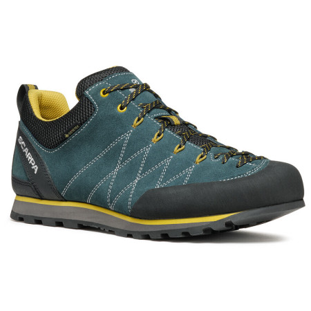 Calzado de senderismo para hombre Scarpa Crux Gtx verde/amarillo Petrol-Mustard