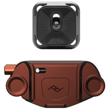 Soporte Peak Design Capture (v3) rojo Eclipse