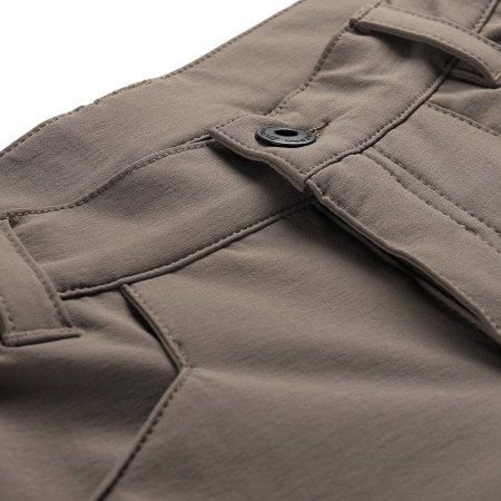 Pantalones softshell para niños Alpine Pro Firsto 2 Driftwood