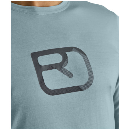 Camiseta de hombre Ortovox 150 Cool Mtn Silhouette Ls Men's