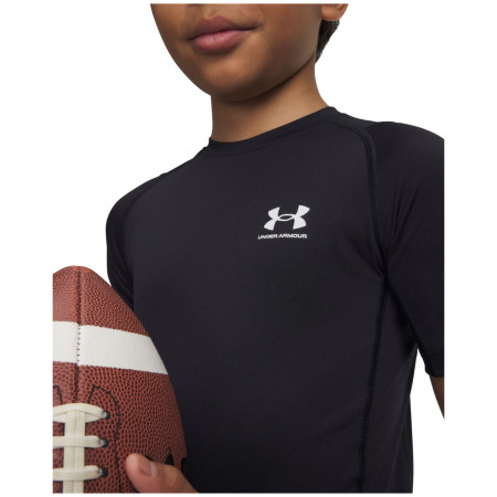 Camiseta funcional para niños Under Armour UA HG Armour SS Black