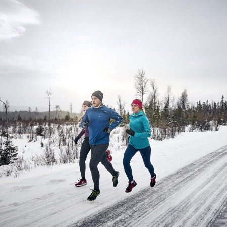 Cómo vestirse para correr en invierno