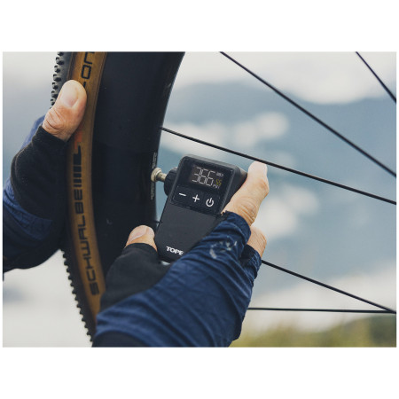 Hinchador eléctrico Topeak E-Booster Digital Mini