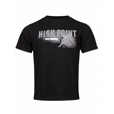 Camiseta de hombre High Point Dream T-Shirt negro/blanco Black