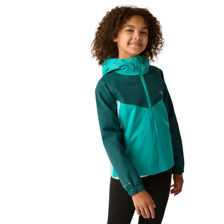 Chaqueta para niños Regatta Hanleigh Turquoise/Mediterranea