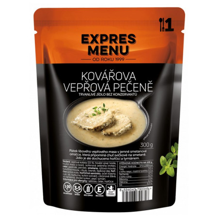 Plato preparado Expres menu Asado de cerdo 300 g
