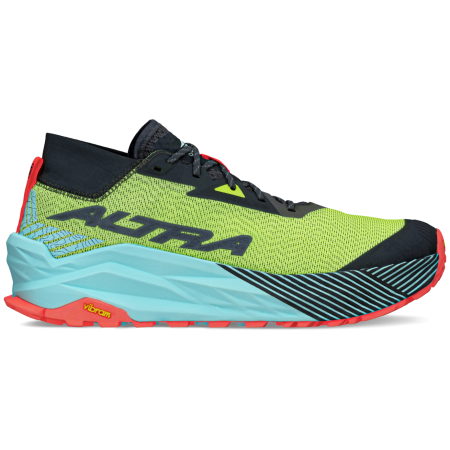 Zapatillas de carrera para hombre Altra Olympus 275 verde/azul Black/Yellow