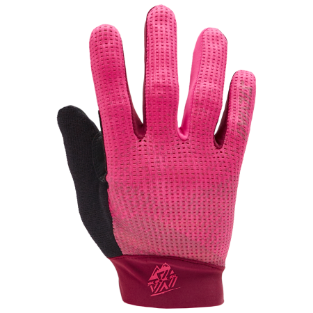 Guantes de ciclismo para niños Silvini Calvi rosa/violeta plum-fuchsia