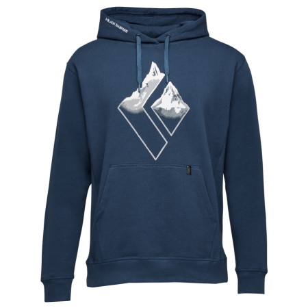 Sudadera de hombre Black Diamond BD Mountain Logo Hoody azul Ink Blue