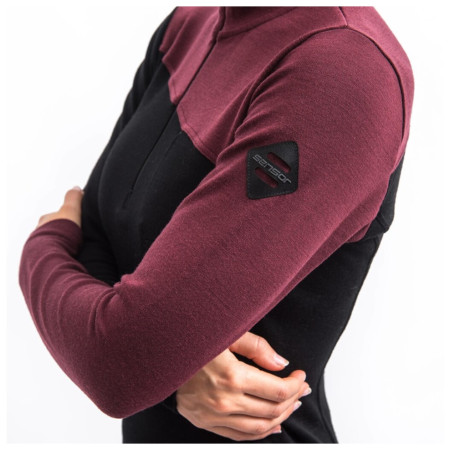 Sudadera funcional de mujer Sensor Merino Extreme Up zip