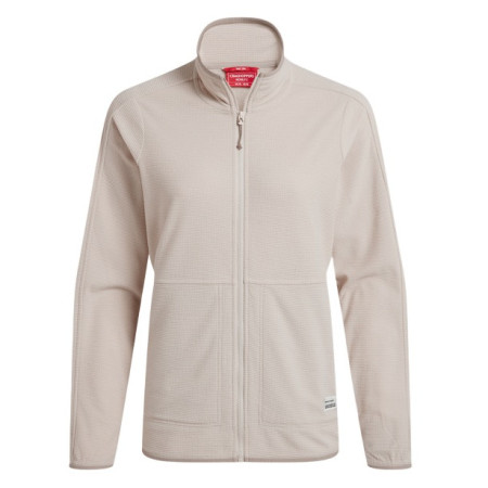Sudadera de mujer Craghoppers NosiLife Anya II Jacket beige Oyster