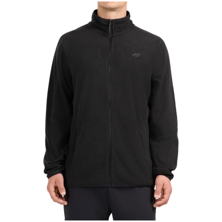 Sudadera de hombre 4F Fleece M489 negro Deep Black