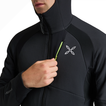 Sudadera funcional de hombre Montura Vertigo Octa Hooded Maglia