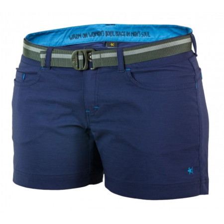 Pantalones cortos de mujer Warmpeace Mira Lady azul oscuro Navy
