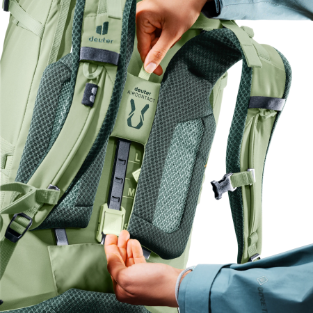 Mochila de senderismo para mujer Deuter Aircontact Core 45+10 SL