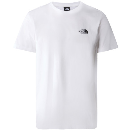 Camiseta de hombre The North Face M S/S Simple Dome Tee blanco Tnf White